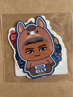 NEW YEAR ステッカー　ELLY