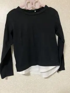 Tシャツ　黒　キッズ　120cm トップス