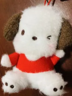 新品タグ付き　新作のポチャッコ　マスコット ぬいぐるみ　サンリオキャラクターズ