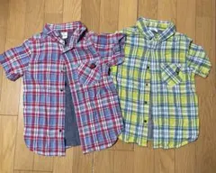 110 120 半袖シャツ