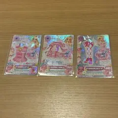 アイカツ オーロラキスコーデ 排出版3枚セット