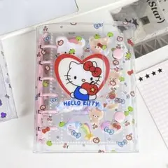 A7 クリアシール帳 バインダー リフィル10枚セット キティ