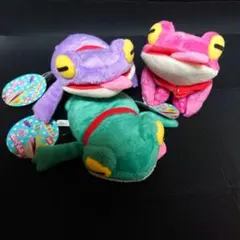 平成レトロ おさんぽカエル ぬいぐるみ キタンクラブ スカルチュラ
