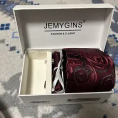 ネクタイセットペイズリー