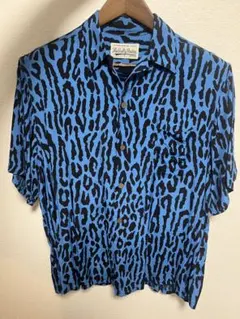 本日価格！ワコマリア　レオパード　ポロシャツ 中古・古着通販】WACKO MARIA (ワコマリア) LEOPARD JACQUARD KNIT