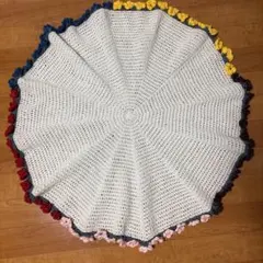 ハンドメイド　ブーケブランケット　約95㎝