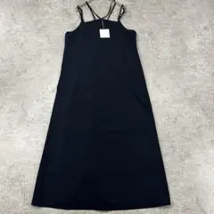 forksy. フォルクシー　オケージョン　ロングワンピース　ネイビー