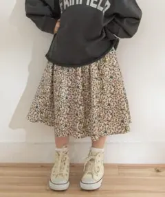 花柄インナーパンツ付スカート(KIDS) 105のサムネイル