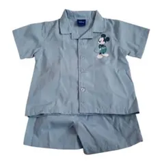 タグ付き☆ミッキーの上下セット(90)