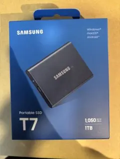 Samsung Portable SSD T7 1TB 本体のサムネイル
