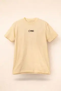 Tシャツ メンズ 半袖 イエロー プリント