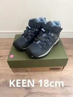 KEEN 18cm トレッキングシューズ　スニーカー　防水