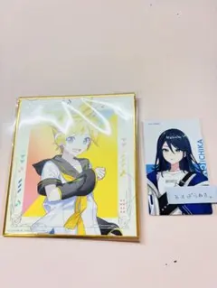 SEGAラッキーくじ F賞ミニ色紙 鏡音レン