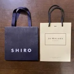 SHIROとJo Maloneのショッピングバッグセット