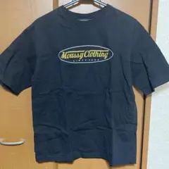 Moussy ブラック Tシャツ FREEサイズ