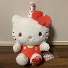 ハローキティ アニバーサリー超ビッグぬいぐるみ