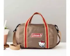 InRed 12月号付録 コールマン×ハローキティ ボストン型ポシェット