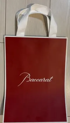 Baccarat ショップ袋 赤のサムネイル
