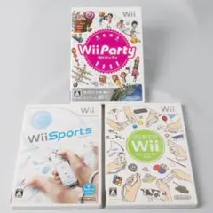 【Wiiソフト】Wii Party ✦Wii Sports ✦はじめてのWii
