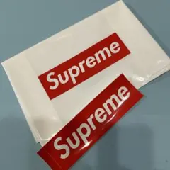 Supreme ショップ袋ステッカーセット