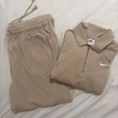 NIKE ウィメンズ コーデュロイ セットアップ可能 パンツ ピンク