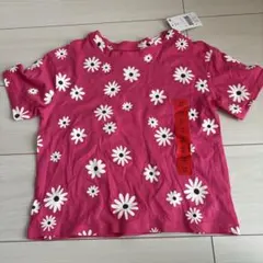 George キッズ 花柄 Tシャツ ピンク S/P (6)