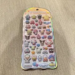 コットンパフィーシール　サンリオキャラクターズ