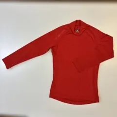 MIZUNO ハイネックアンダーシャツ 長袖 レッド 130