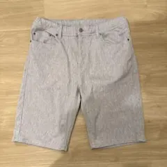 AZUL グレー デニム風 ショートパンツ
