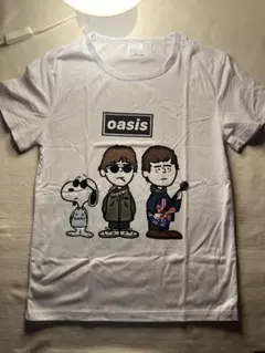 OasisオアシスTシャツwomen’s S Peanuts風ホワイト新品未使用