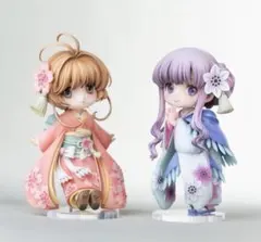 wf2026 ワンダースミス ちび和服さくら＆ちび和服知世 ガレージキット wf2026 ワンダースミス ちび和服さくら＆ちび和服知世 ガレージキット