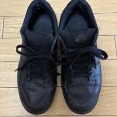 NIKE SBフォース58プレミアム レザー オールブラック 27.5のサムネイル