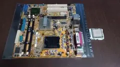 ASUS LGA775 マザーボード CPU付き P5GC-TVM SE/S