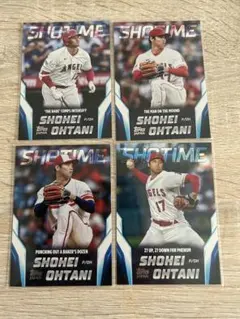 Topps Japan edition SHOTIME 4枚セット　大谷翔平