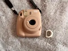 チェキ instax mini8+ ベージュ ココア