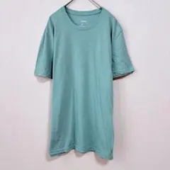 ソノマ 無地 Tシャツ M クルーネック 半袖 緑 綿 普段着 お出かけ 散歩のサムネイル