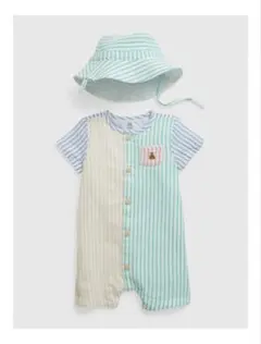 babyGAP ロンパースと帽子セット 6-12m