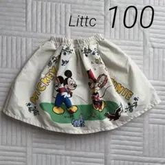 【Littc】ミッキー・ミニー プリントスカート