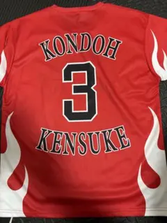 ソフトバンクホークス カチドキレッド Tシャツ 近藤健介 Lサイズ