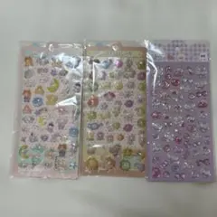 ぷっくり3Dシール 3種セット