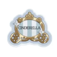 勝利の女神:NIKKE andgallery アクリル名前バッジ シンデレラ