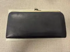 nafka 長財布　がま口　黒のサムネイル