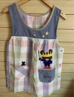 くまのがっこう ジャッキー エプロン 看護師　介護士　保育士　調理師　新品