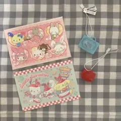 サンリオ いちご新聞 2023年1月号 付録 ときめき☆ポストカード おまけ付き