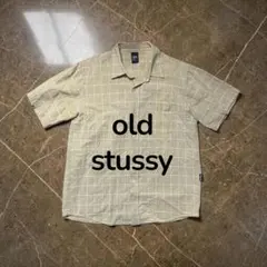 90s Old Stussy Short Sleeve Shirt USA【L】