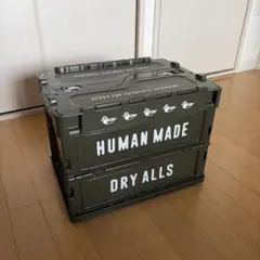 美品 HUMAN MADE コンテナ 30L オリーブグリーン - メルカリ