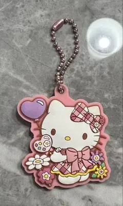 キティ　いちご新聞　キーホルダー　サンリオ