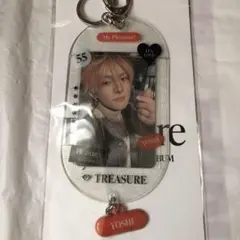 treasure pleasure 韓国限定 トレカ キーリング ヨシ