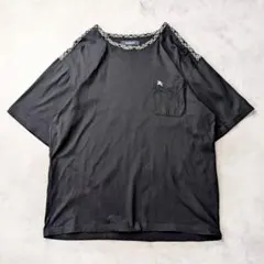 BURBERRY LONDON バーバリーロンドン ノバチェック切替Tシャツのサムネイル