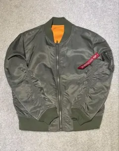 オリーブ MA-1 フライトジャケット